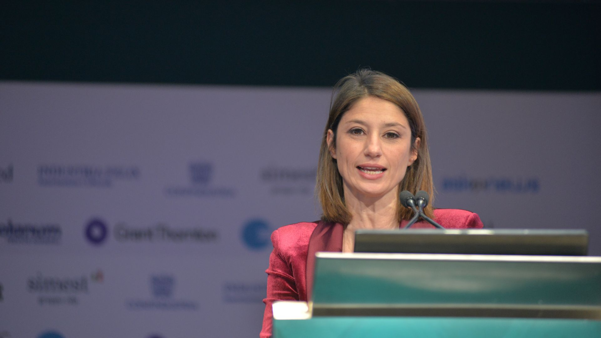 Maria Soave, giornalista e mediatore dell'evento premio industria felix
